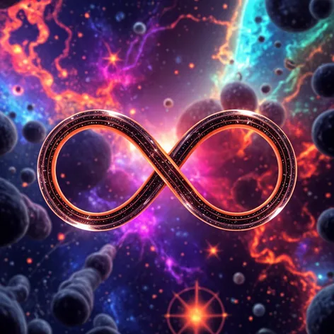 infinity symbol text