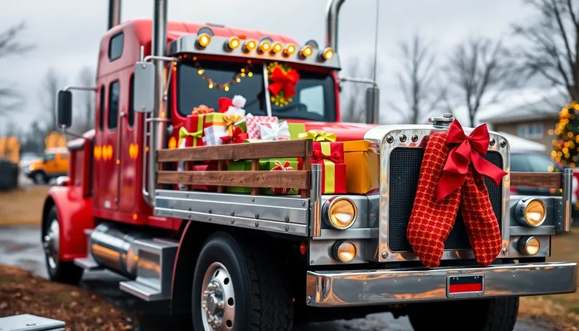 peterbilt truck gifts and