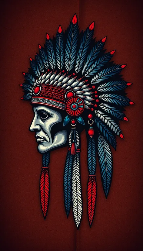 mens indian headdress