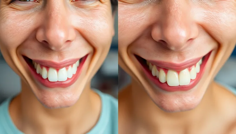 before and after dental