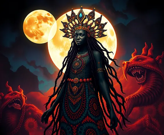 african moon goddess