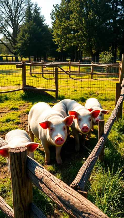 pigs enclosure