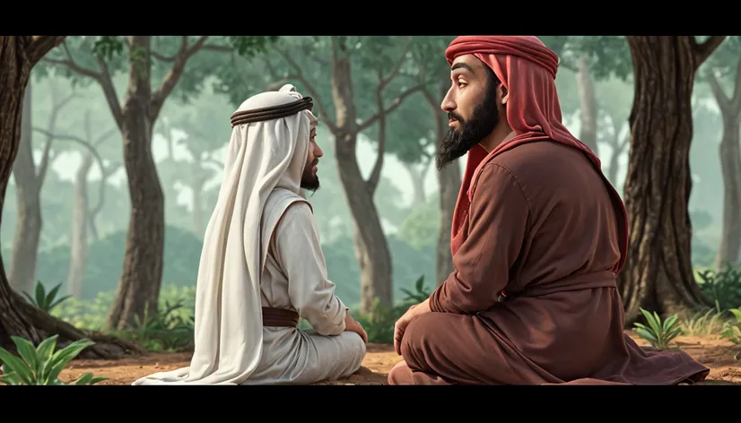 two arabic man with