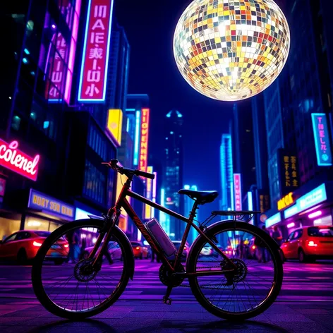 disco ball bike