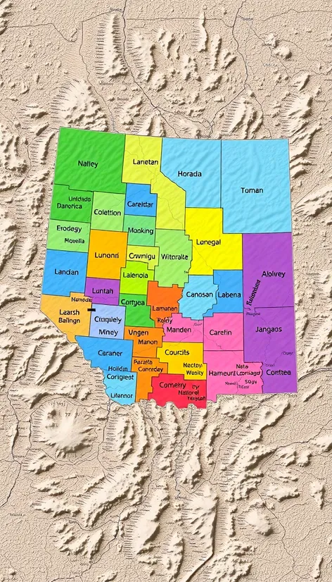 map of wyoming counties