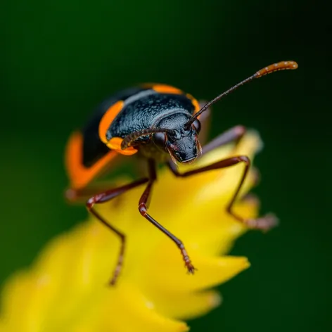 black and orange bug