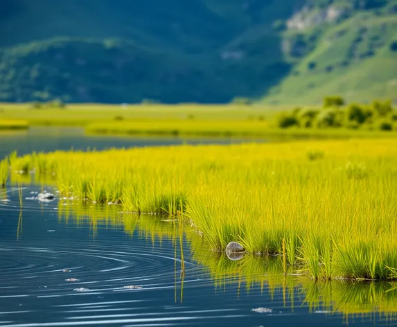 grassy waters