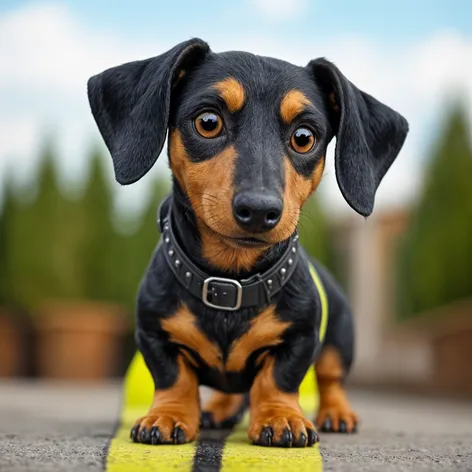 black with tan markings