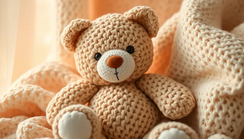 crochet teddy bear