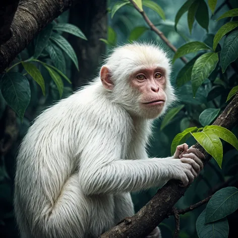 white monkey