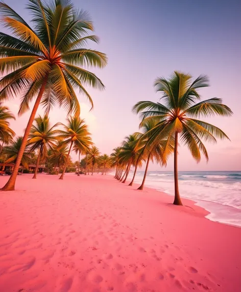 pink beach indonesia