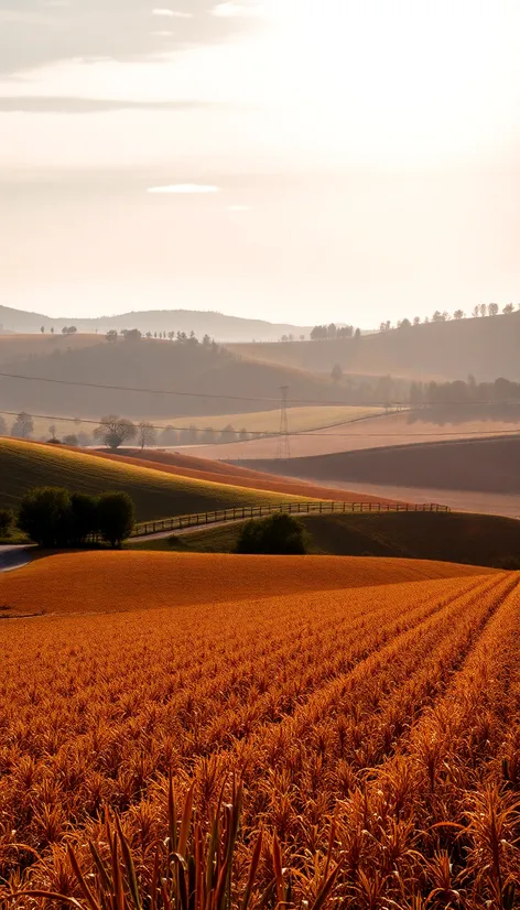 vertical picture of farm