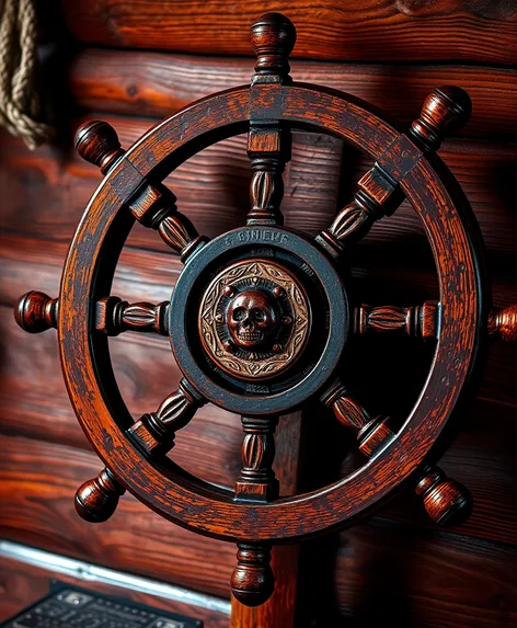 pirate ship steering wheel