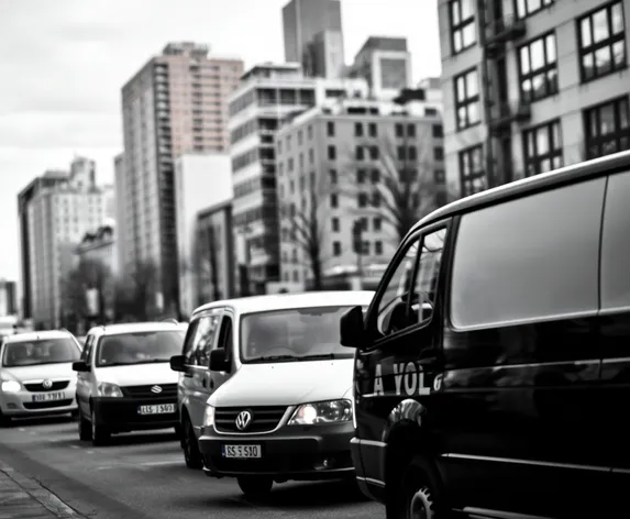 black & white vans