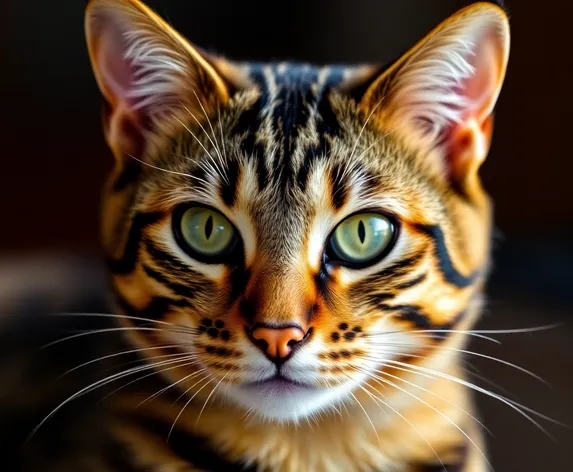 tabby bengal cat