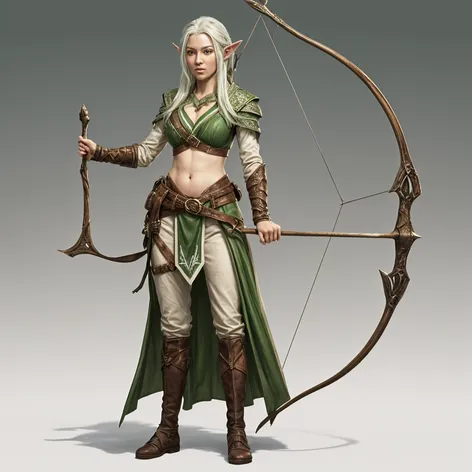 Eladrin elf, ranger, female,