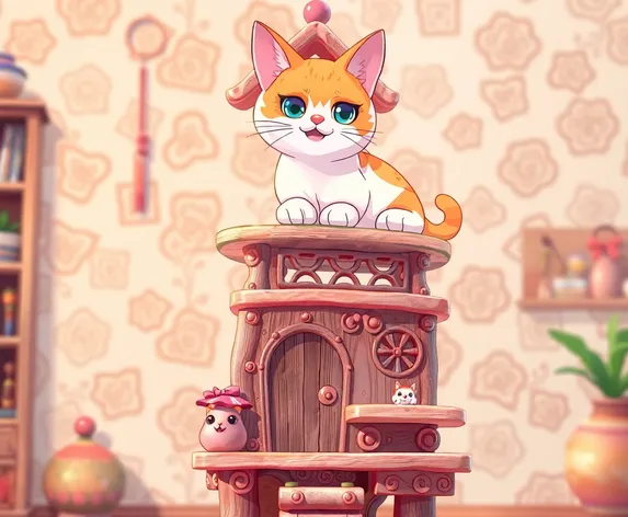 anime cat tree