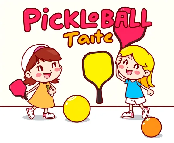 sweetie cartoons for pickleball