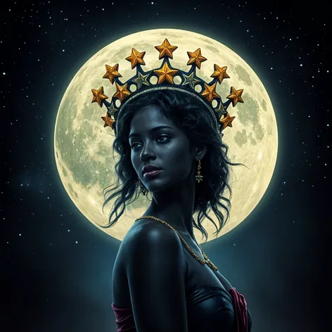 Black woman with crown