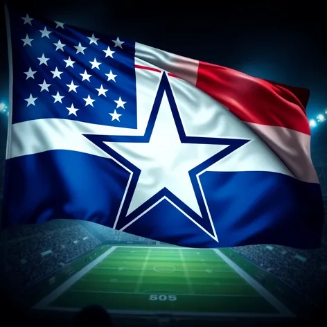 dallas cowboys american flag