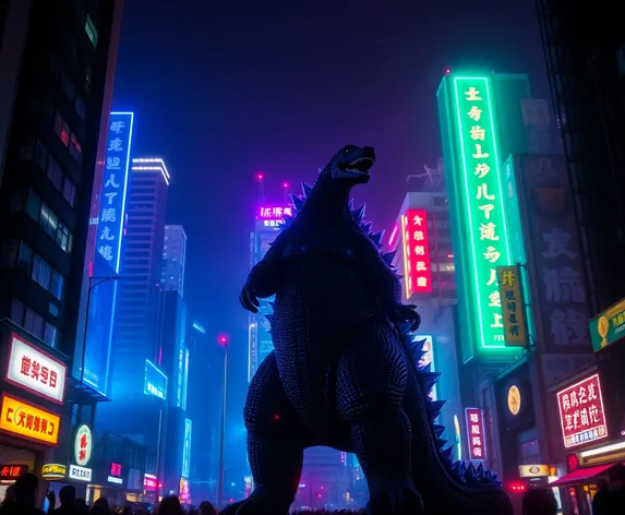 godzilla statue