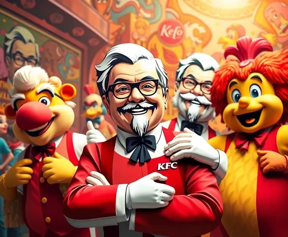 kfc mascots