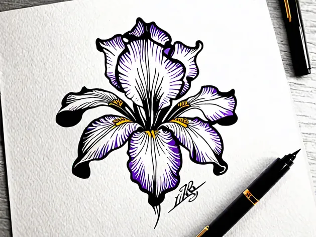 iris tattoo