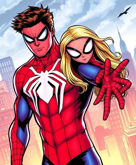 peter parker and gwen