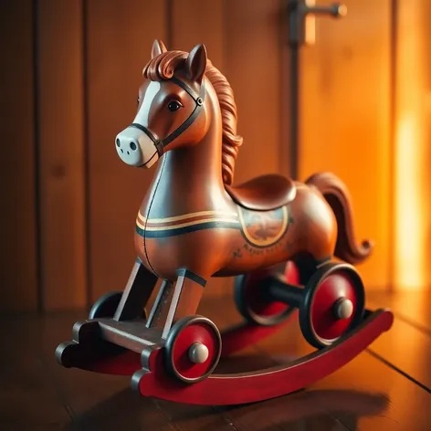 radio flyer rocking horse