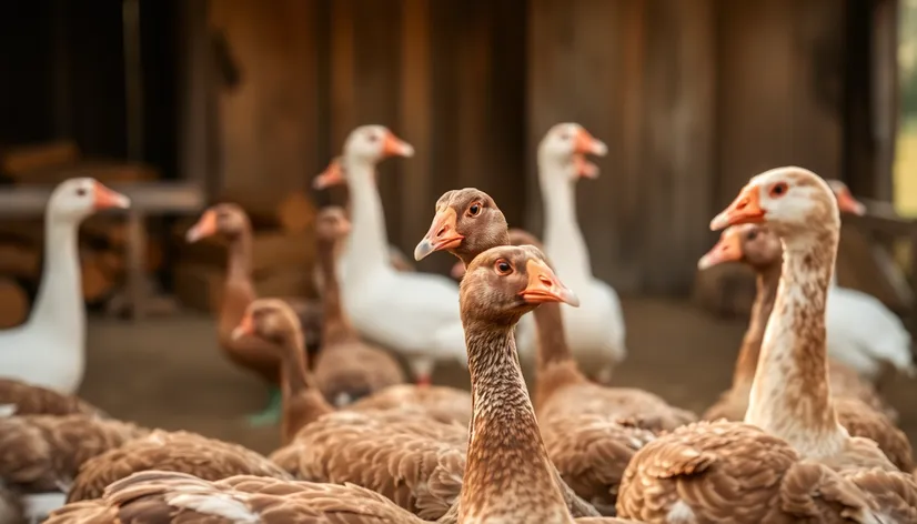 french toulouse geese