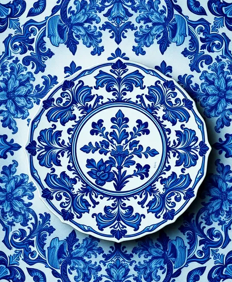 blue china