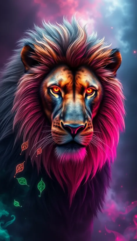 fantasy lion artwork