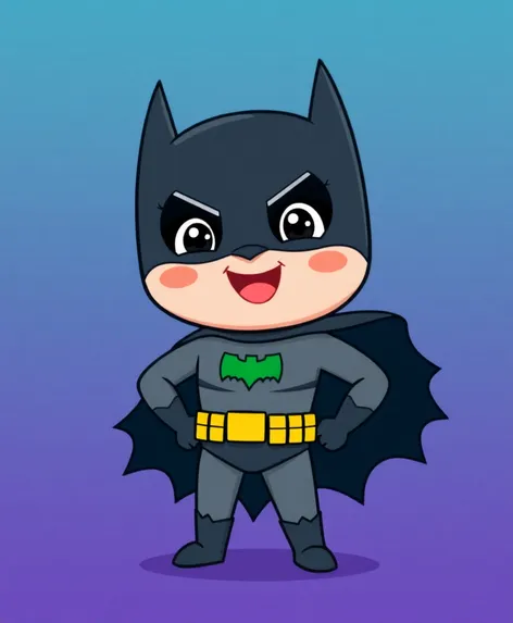 batman cute cartoon