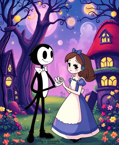 bendy and alice