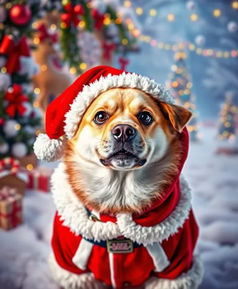 dog christmas costume