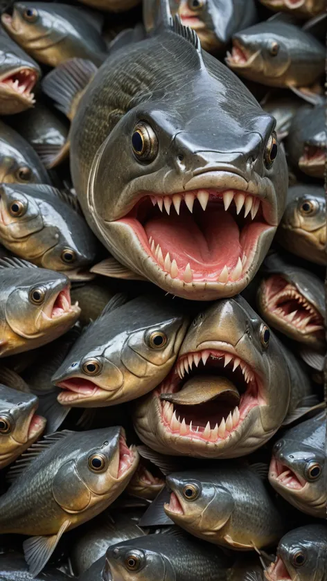 piranha teeth