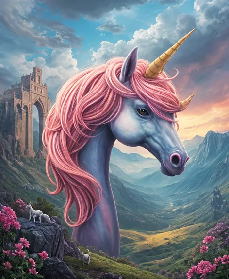 realistic unicorn