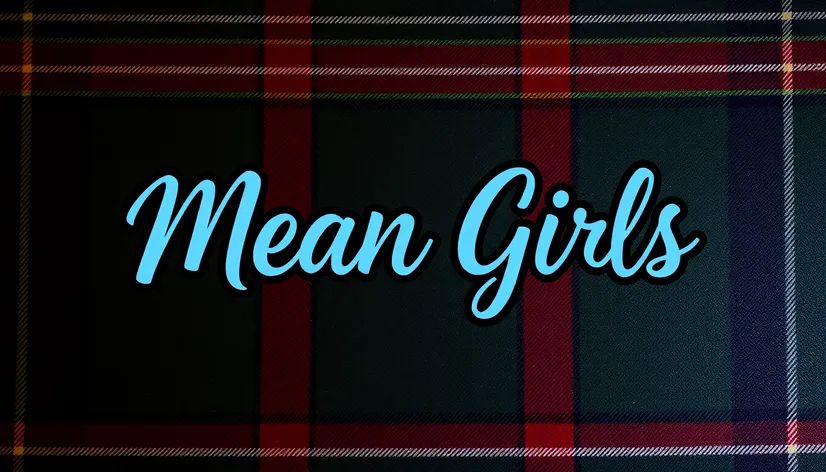 mean girls font