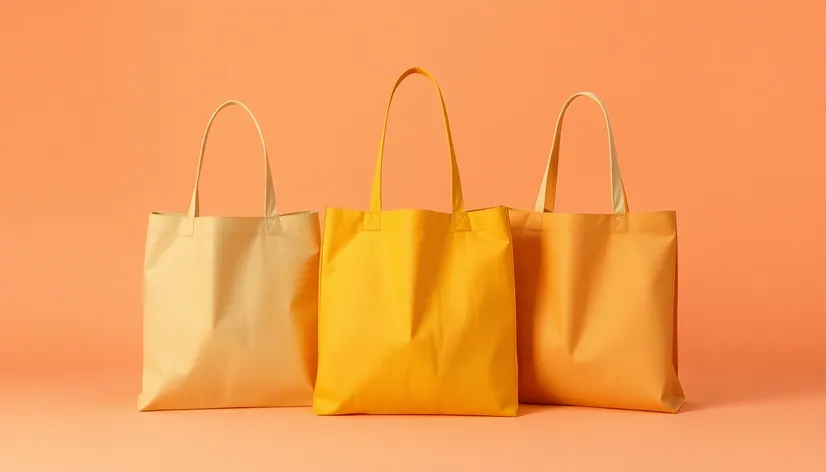 empty tote bags