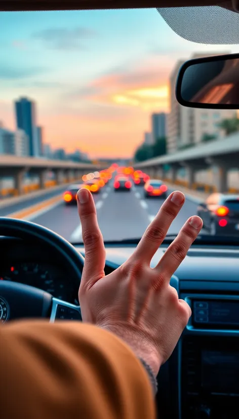 hand signals while driving