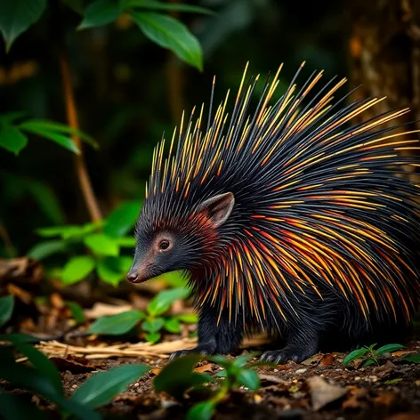 prehensile tailed porcupine