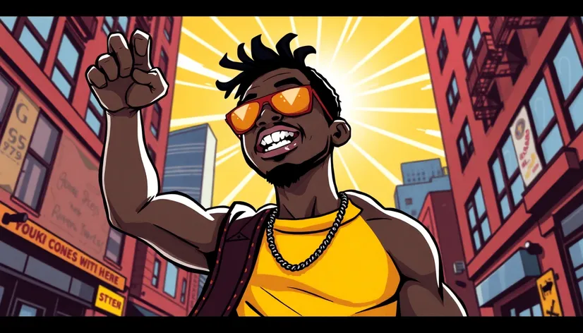 black gay cartoon