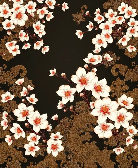 japan silk painting