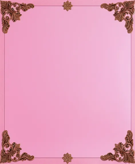 pink silk boarder