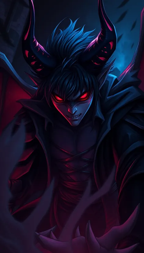 demon guy anime