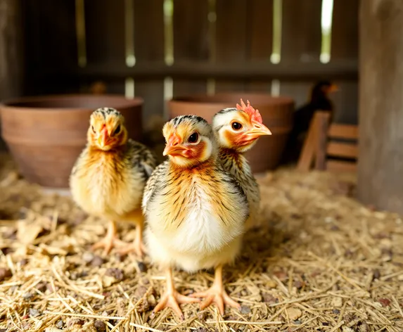 barred plymouth rock chicks