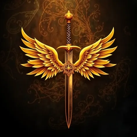 rwinged sword insignia