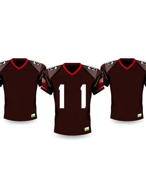 blank football jerseys