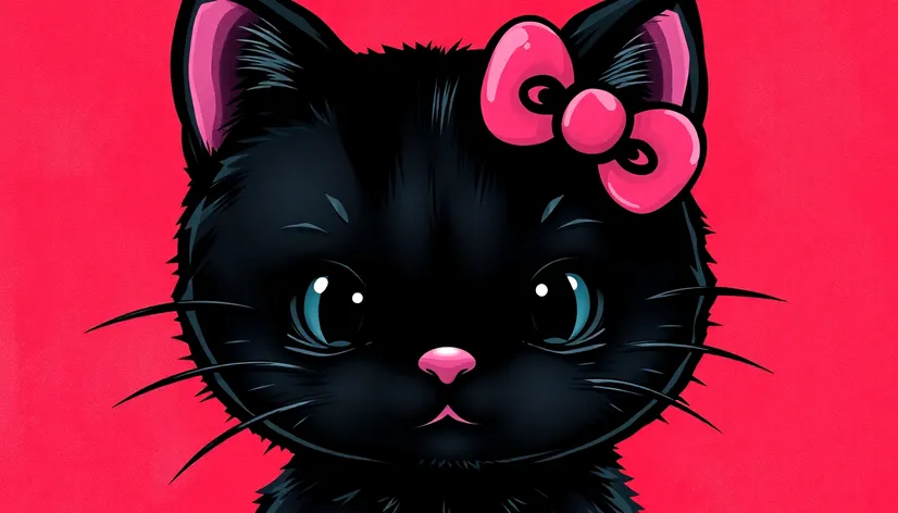 black hello kitty ai