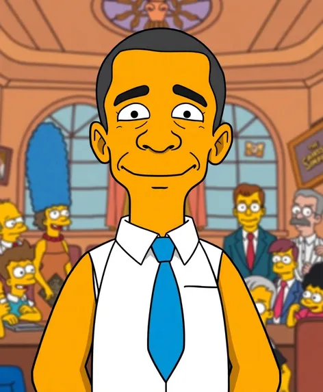 barack obama simpsons